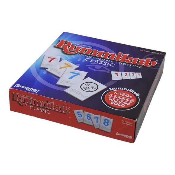 Pressman Rummikub Bonus Edition Board Game – Tile Rummy Family Game 2-4 Players - Picture 14 of 14